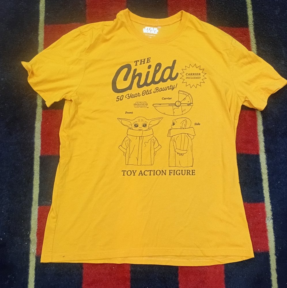 Star Wars Graphic Tee in Mustard Yellow